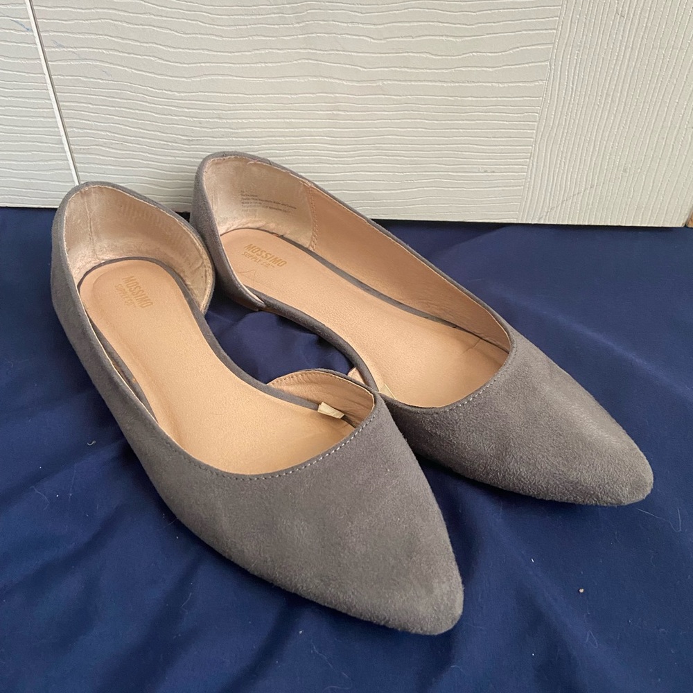 Grey flats